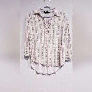 Sweet Wanderer 1/4 Sleeves Blouse Size M